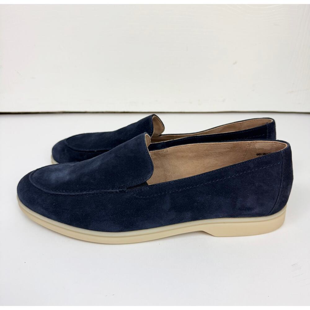 Paul Green Navy Blue Loafers - Picture 2 of 7